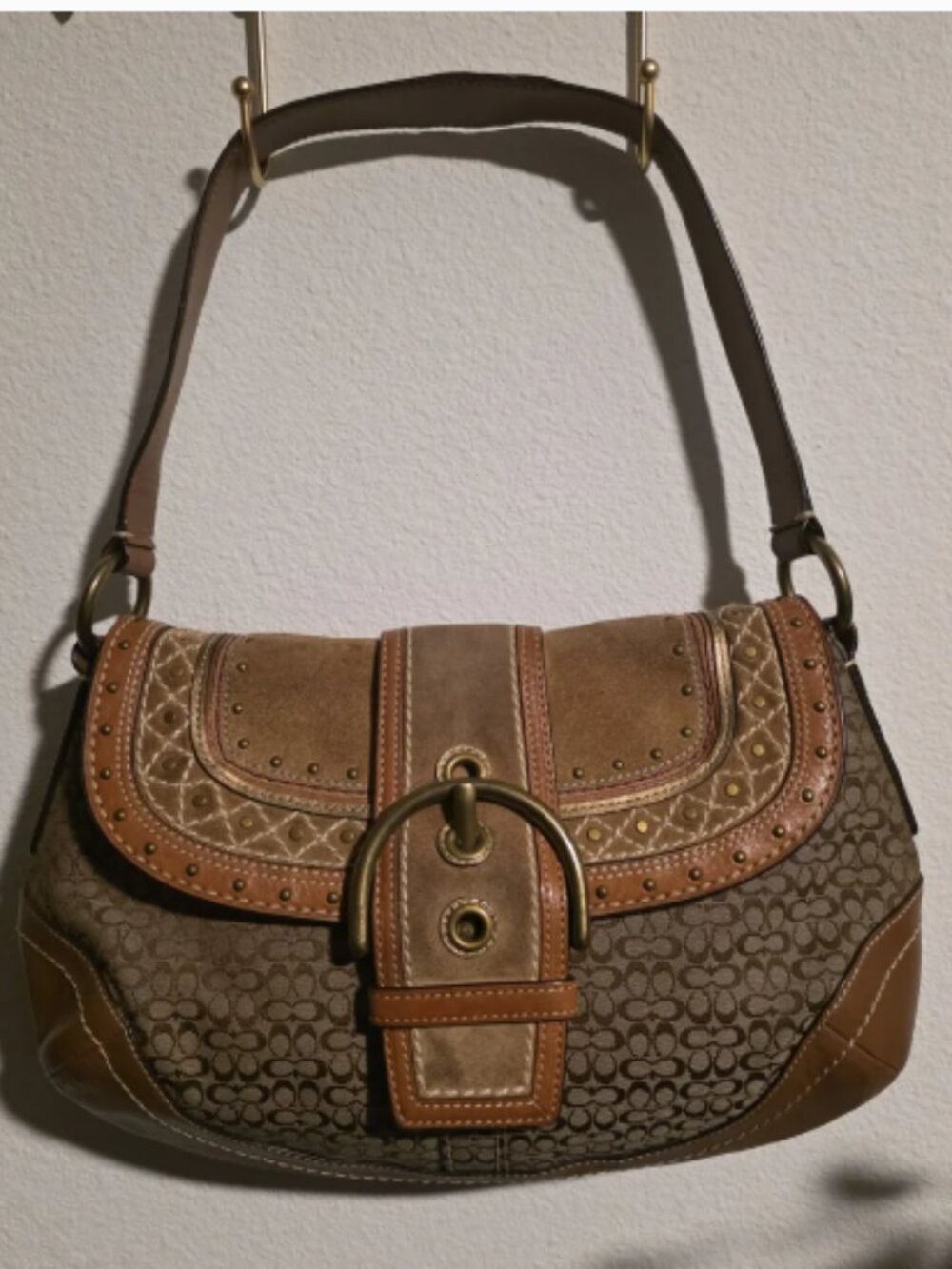 Coach Soho Rare Studded Shoulder bag